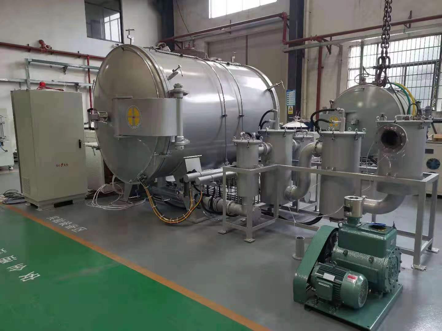 750*750*2000mm ，1600℃碳化爐出廠前調(diào)試